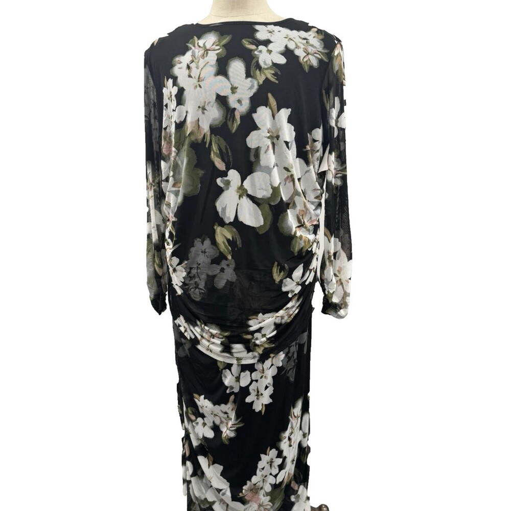 Kathy Ireland Multicolor Maxi Skirt Suit 3X New With Tag